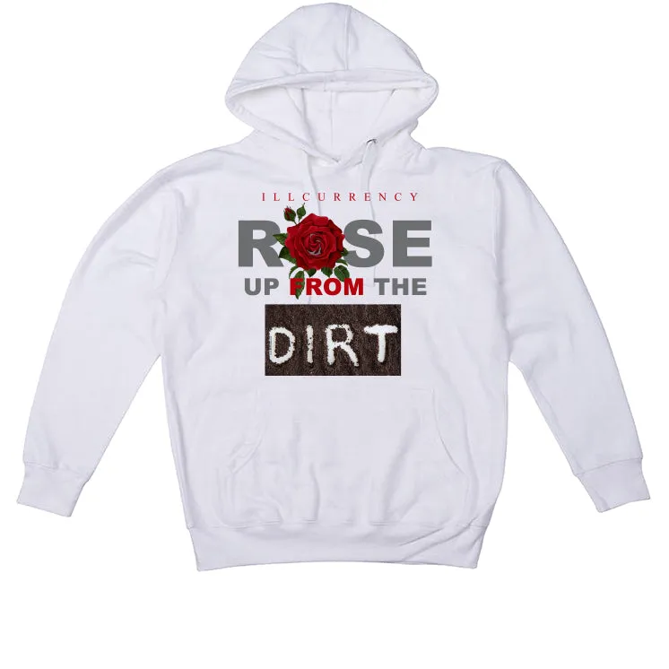 Air Jordan 9 “Fire Red” White T-Shirt (Rose up from the dirt)