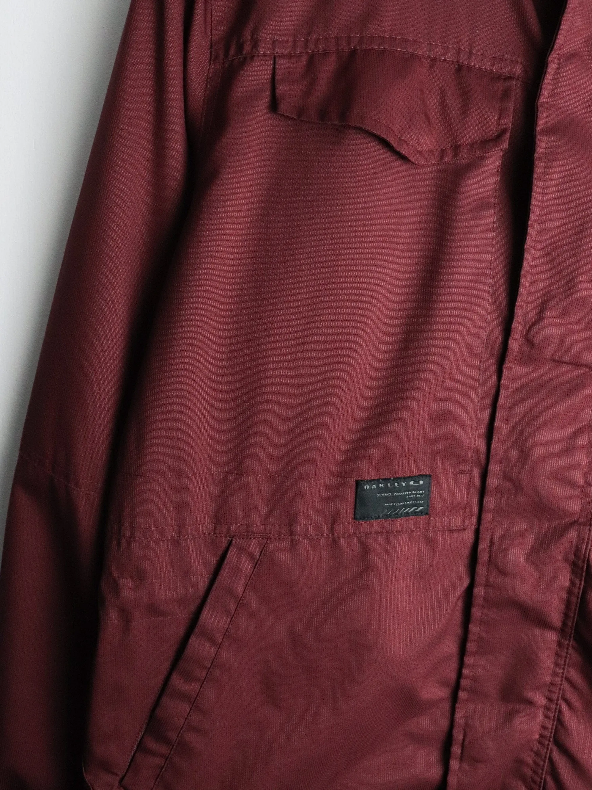 Oakley Jacket Mens Large Red Ski