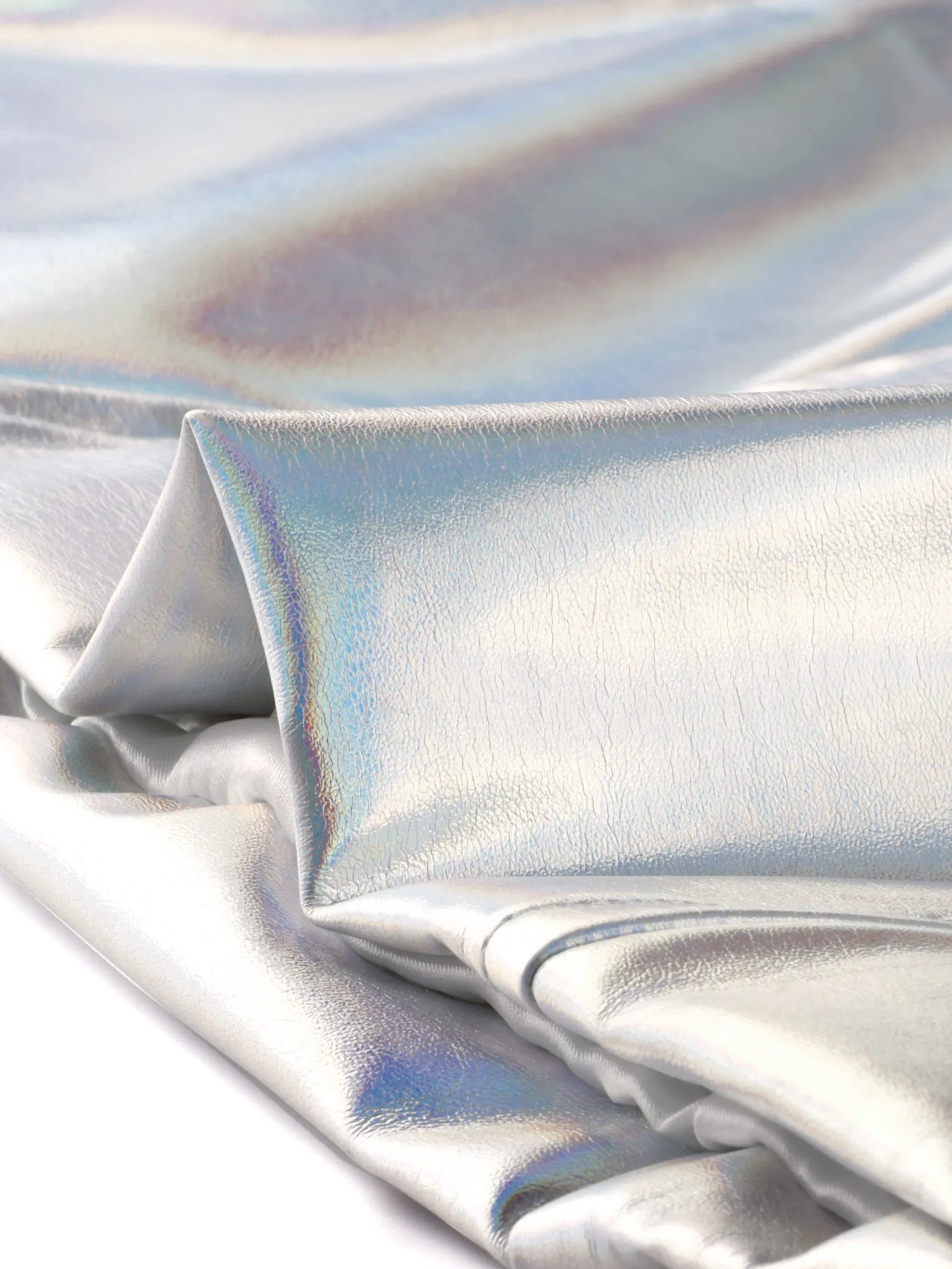 Shiny Metal Stand Collar Sleeveless Zipper Vest